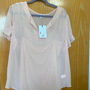 Dr2 sheer top